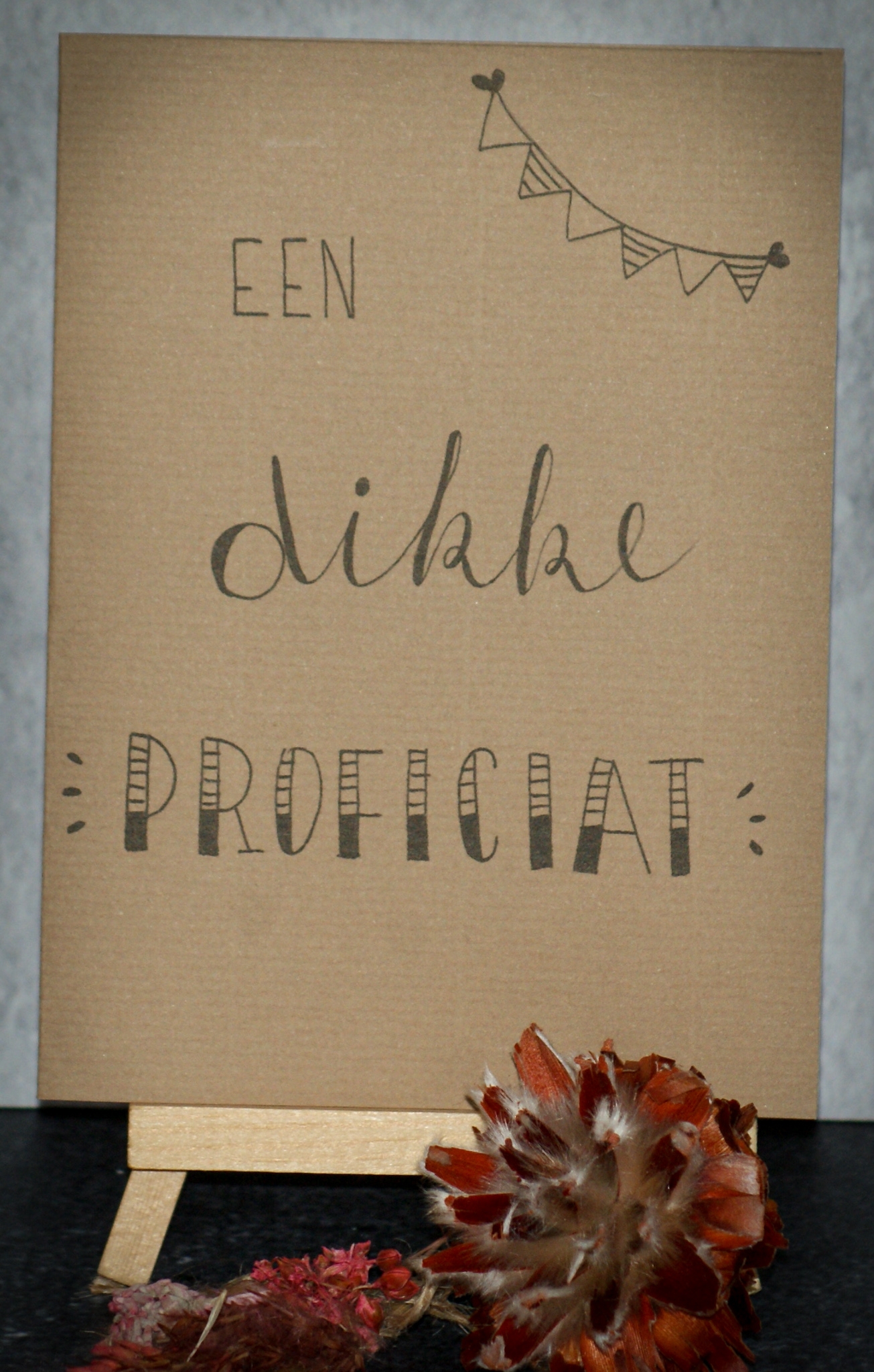 Een dikke proficiat | Combidee