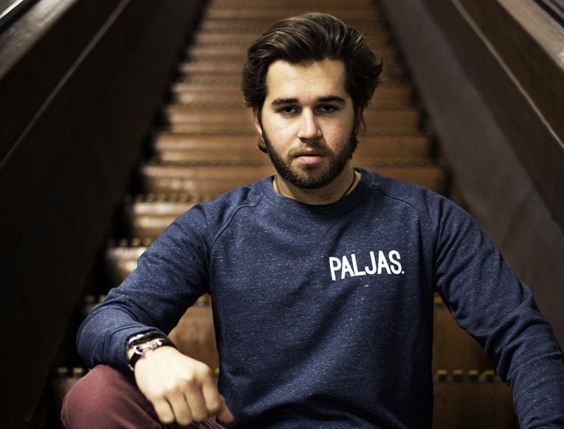 Trui PALJAS. Blauw Mannen Combidee